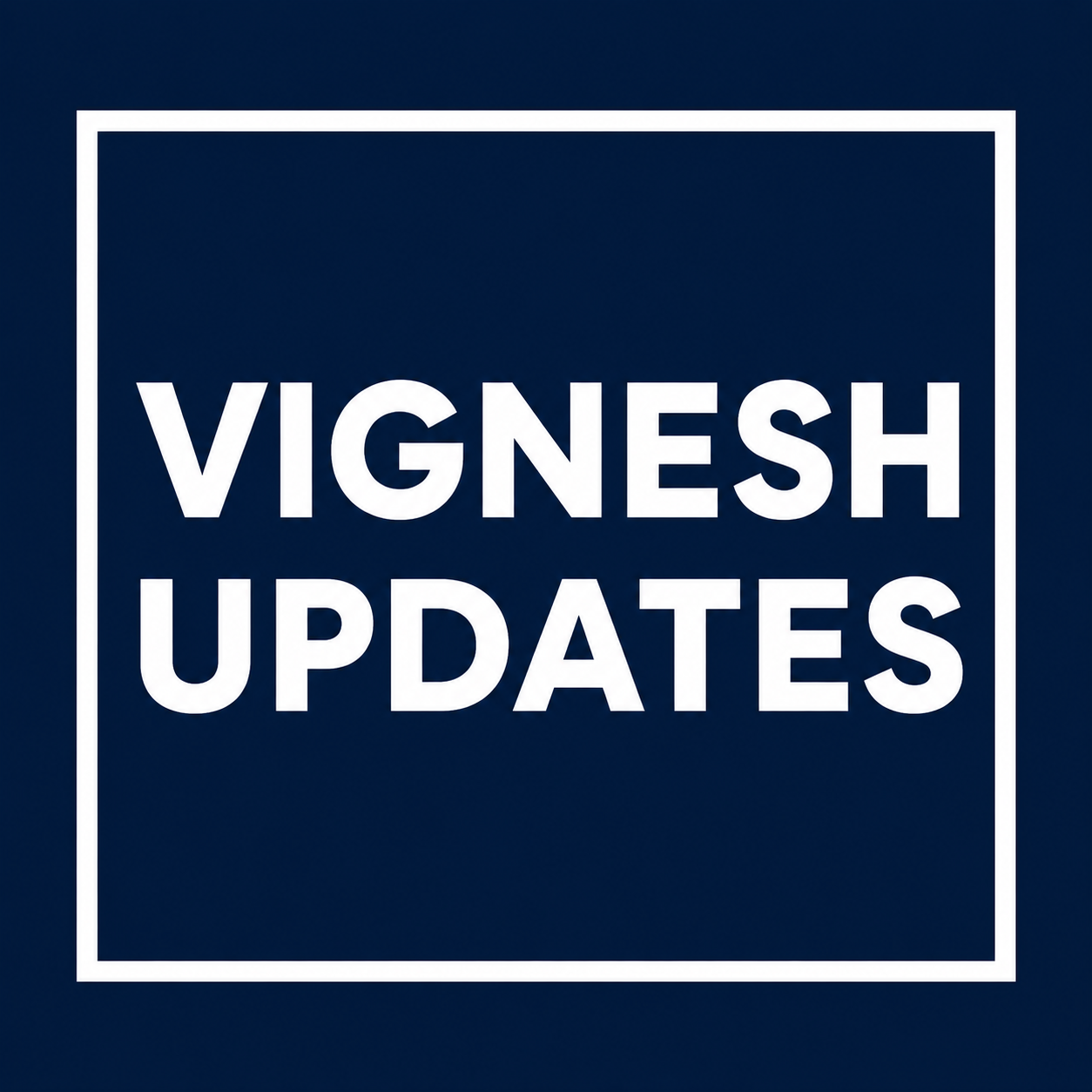 Vignesh Updates Logo